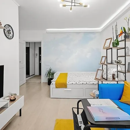 Dumi Sky Studio - Near Iancului Metro & National Arena Apartment