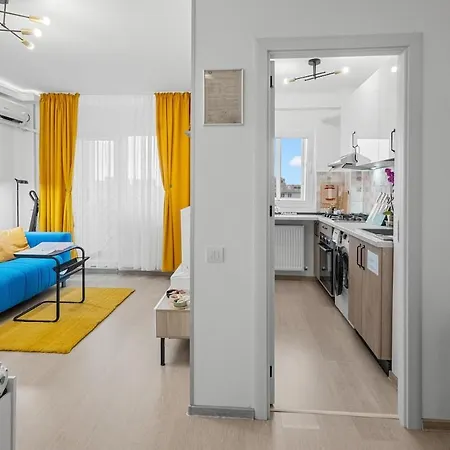 Apartment Dumi Sky Studio - Near Iancului Metro & National Arena
